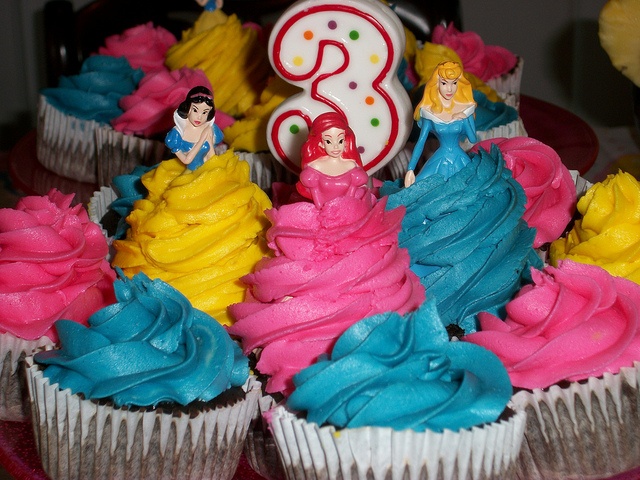 Disney Princess Cupcake Cake