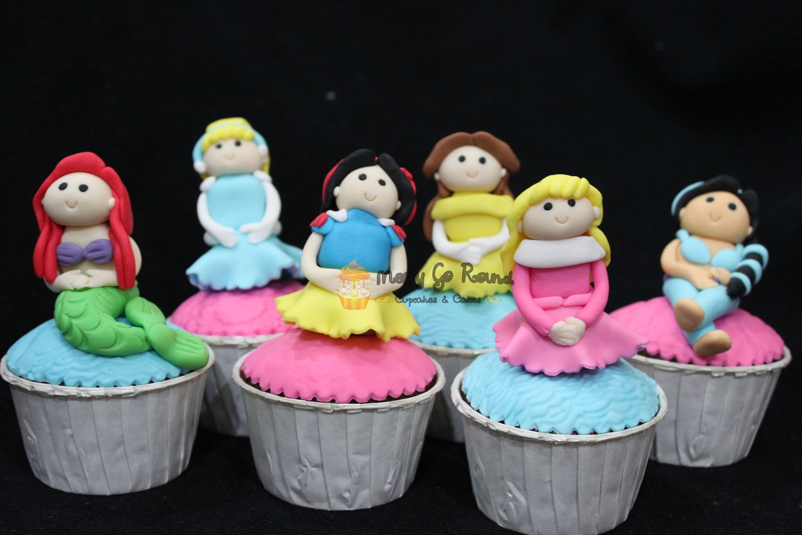 Disney Princess Cupcake Cake