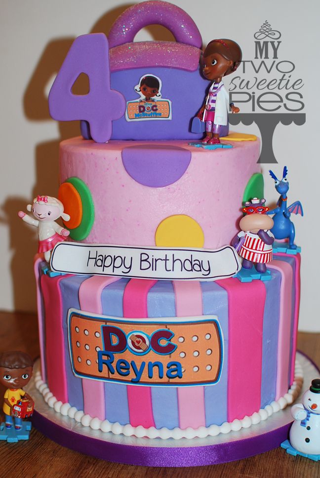 11 Photos of Doc McStuffins Birthday Cakes For Girls