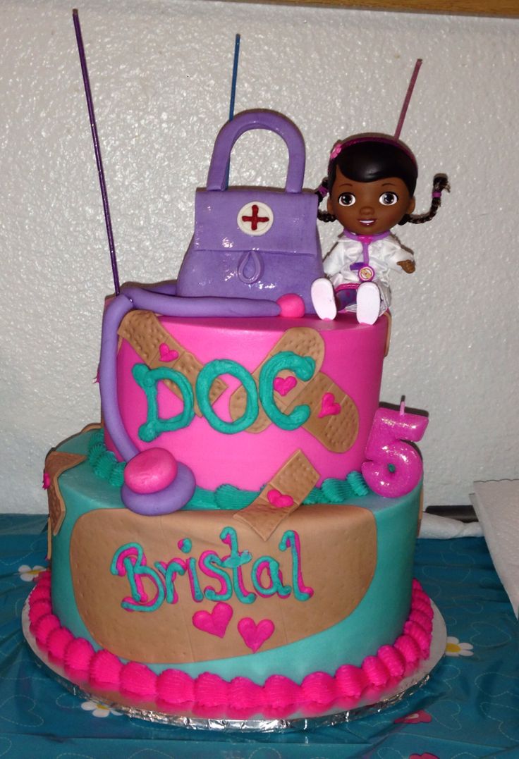 Doc McStuffins Birthday Cake