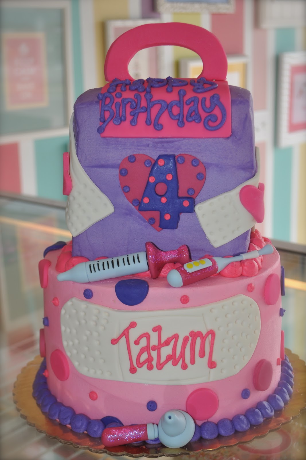 Doc McStuffins Birthday Cake