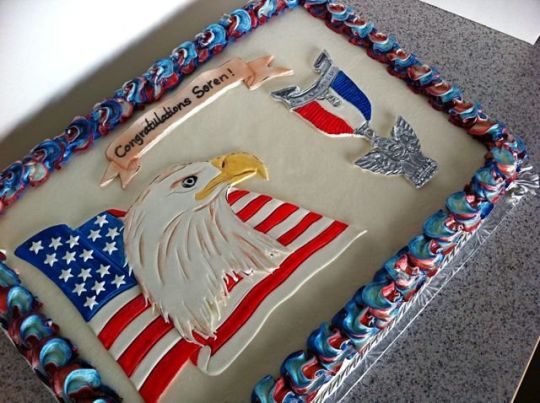 Eagle Scout Cake