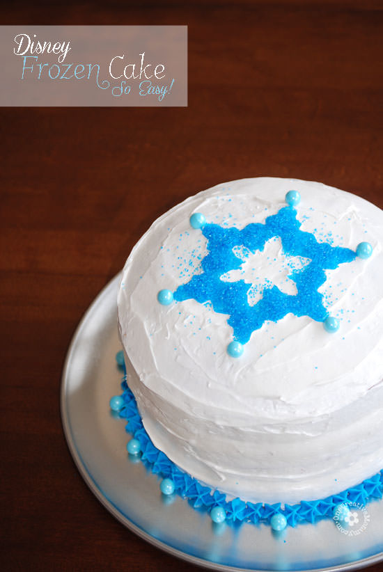 Easy Cake Frozen Disney