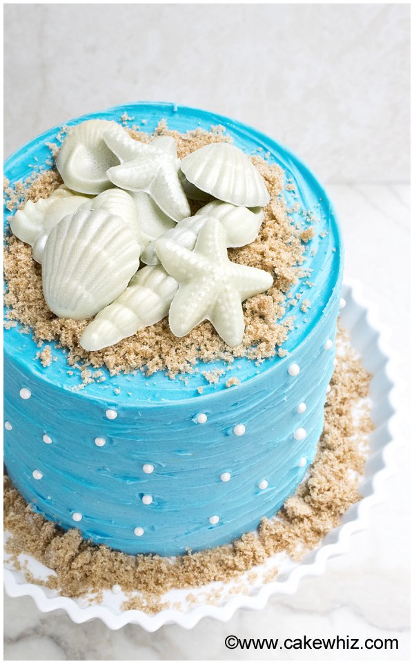 Easy Summer Beach Cakes