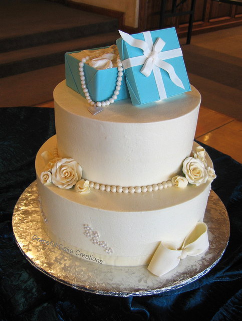 Elegant Sweet 16 Birthday Cake