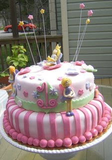 Fairy Birthday Cake