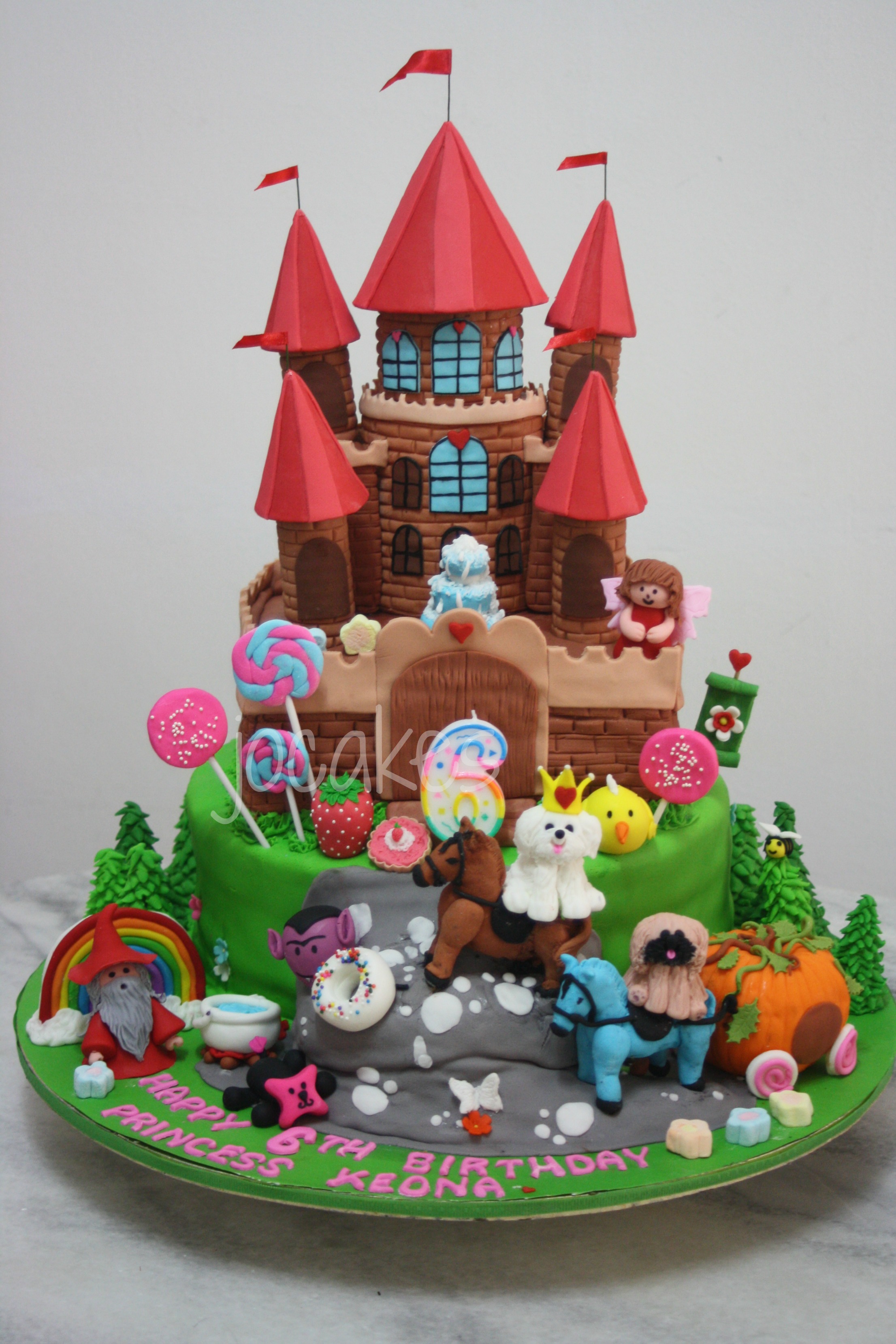 Fairy Tale Birthday Cake