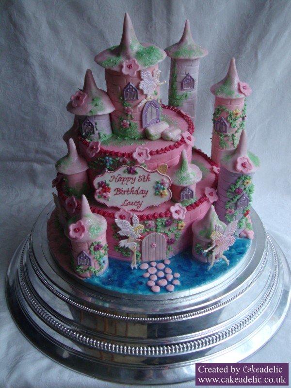 Fairy Tale Castle Birthday Cake