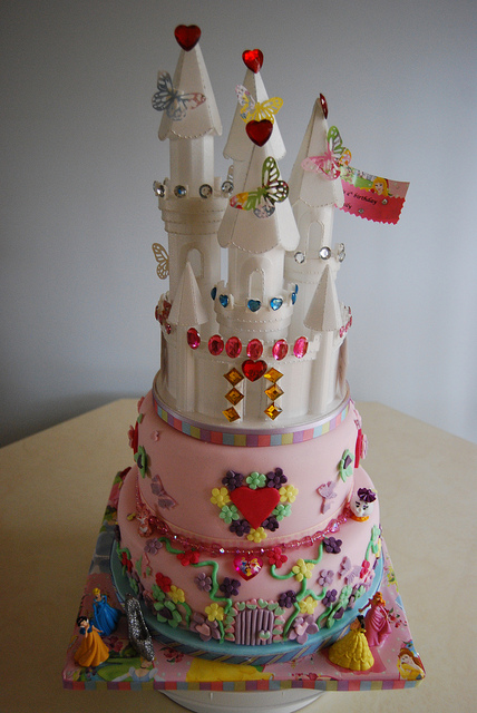 Fairy Tale Castle Birthday Cake