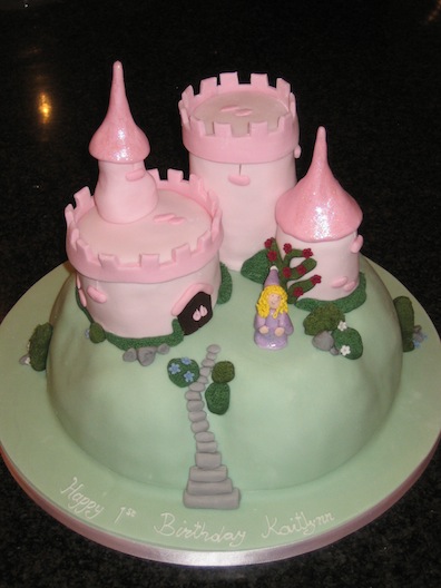 Fairy Tale Castle Birthday Cake