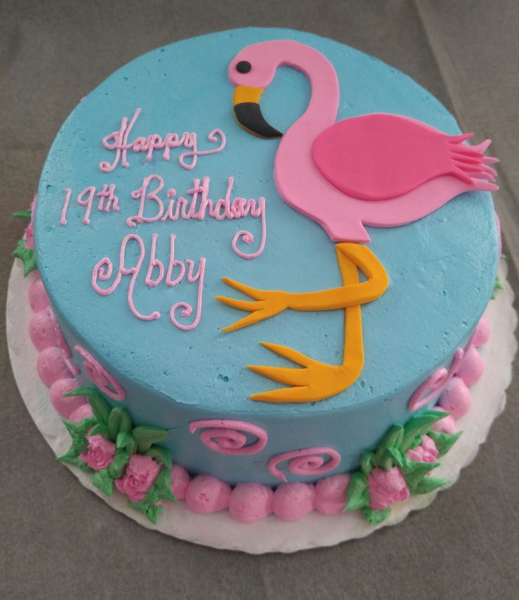 Flamingo Cake