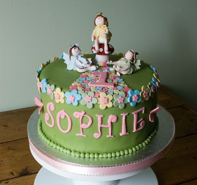 Flower Fairies Birthday Cake