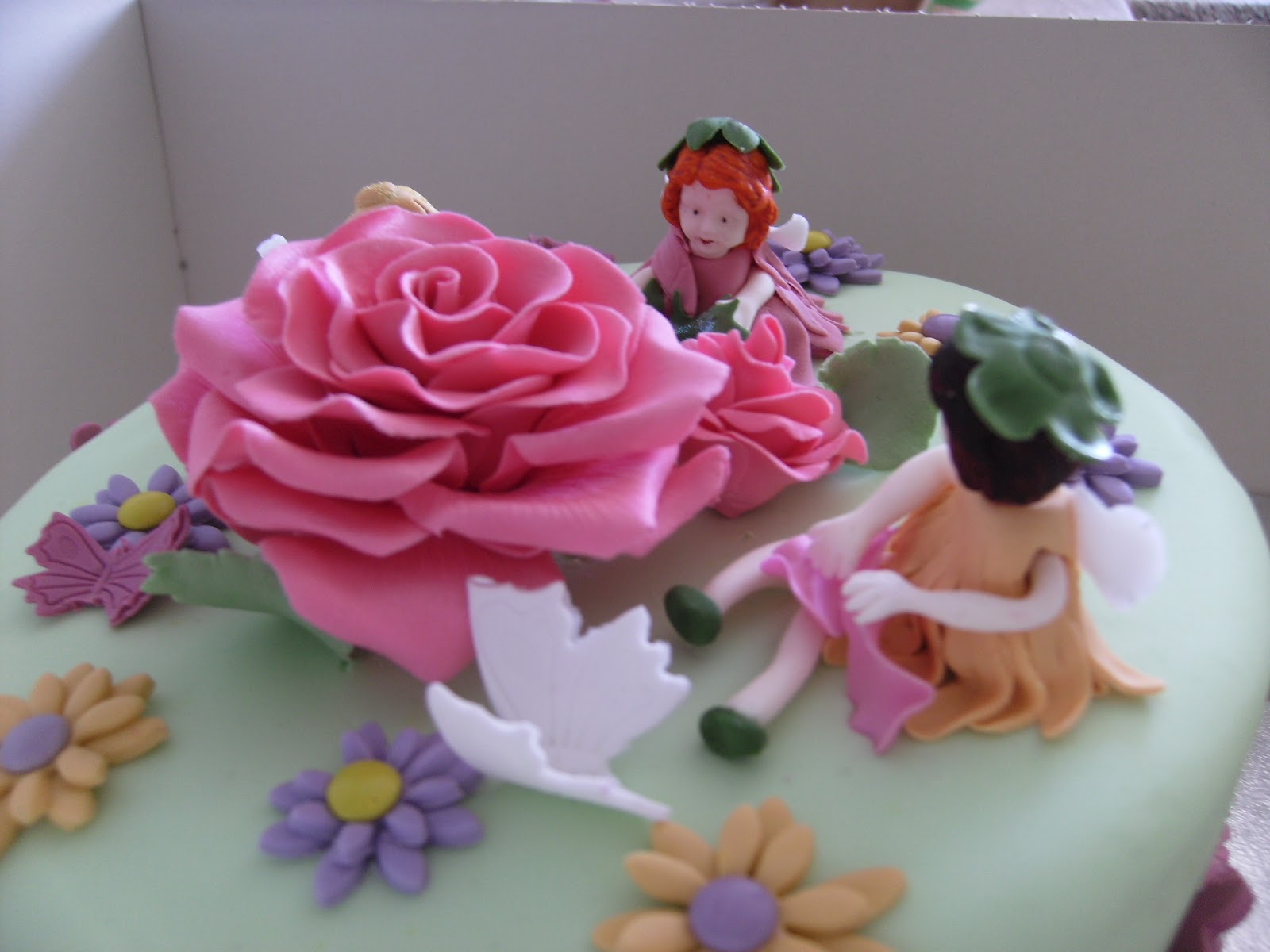 Flower Fairy Birthday Cake