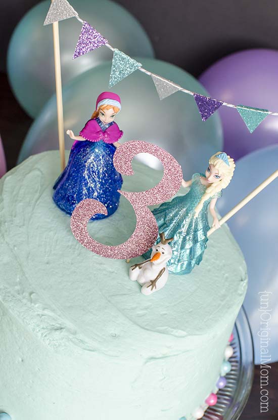 Frozen Birthday Cake