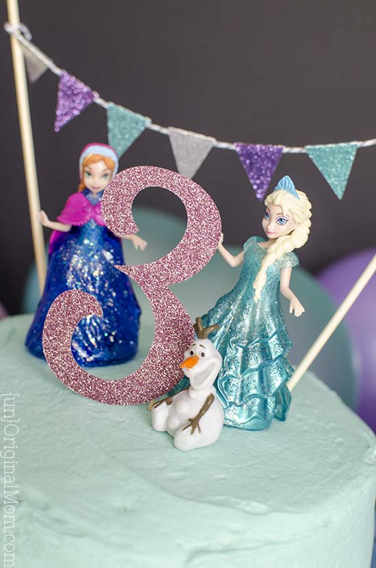 Frozen Birthday Cake