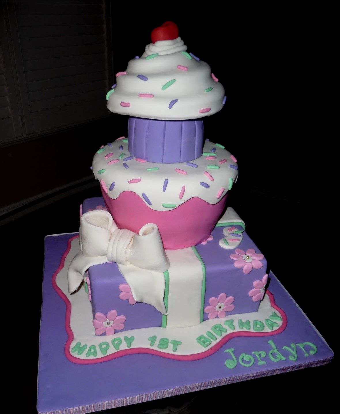 Girl First Birthday Cake Ideas