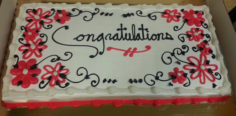 Graduation Sheet Cake