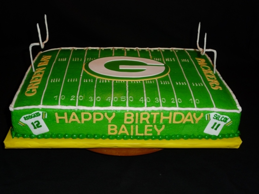 Green Bay Packers Birthday Cake