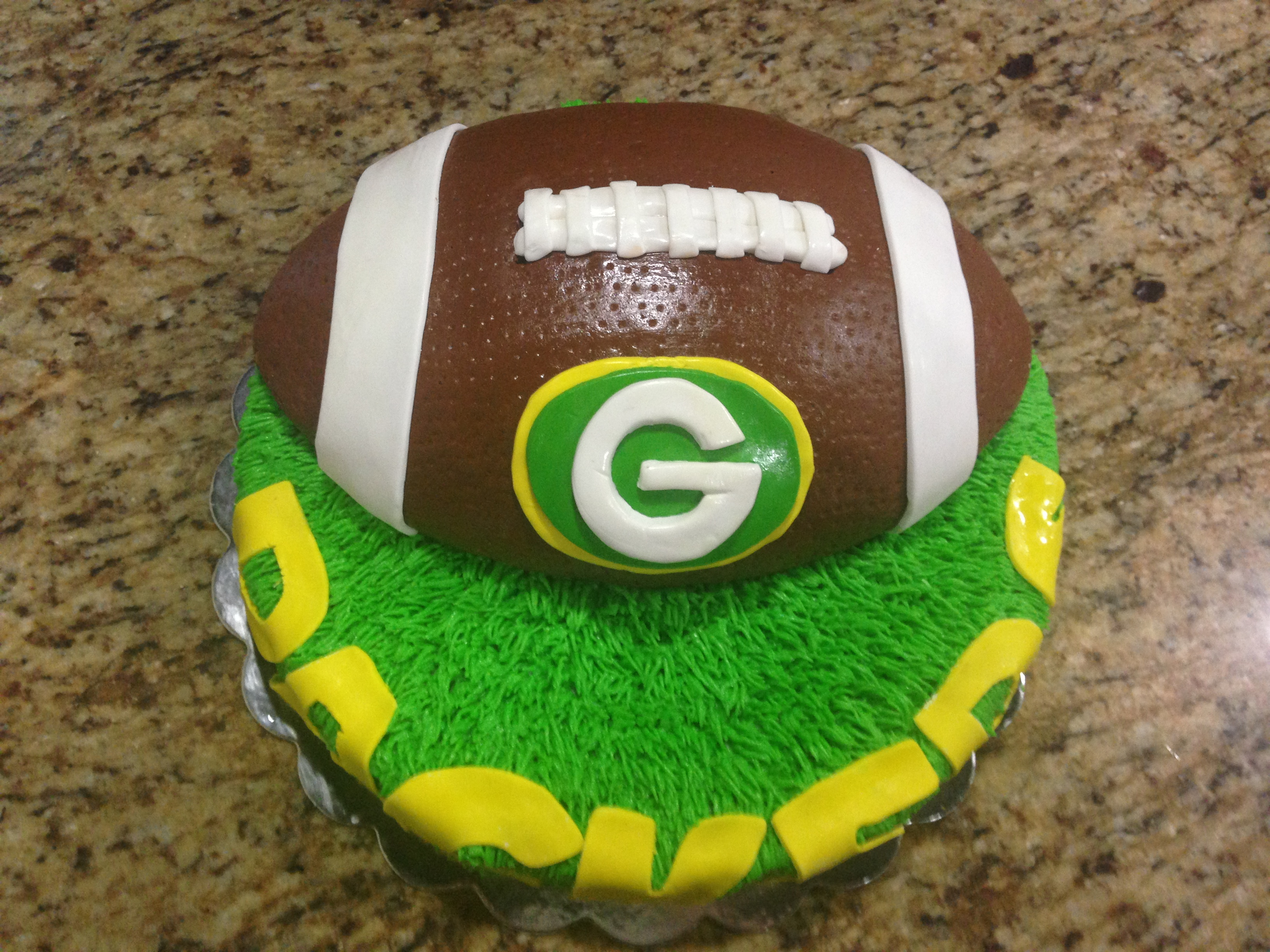 Green Bay Packers Birthday Cake