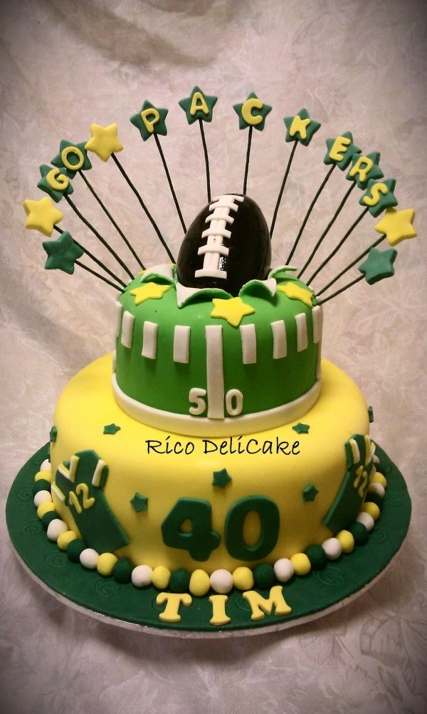 Green Bay Packers Cake