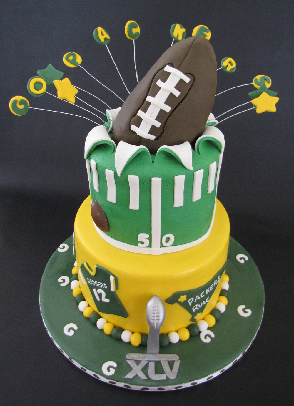 Green Bay Packers Cake