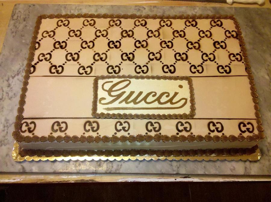 Gucci Cake Stencil