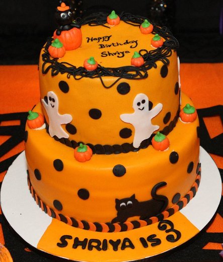 Halloween Birthday Cake