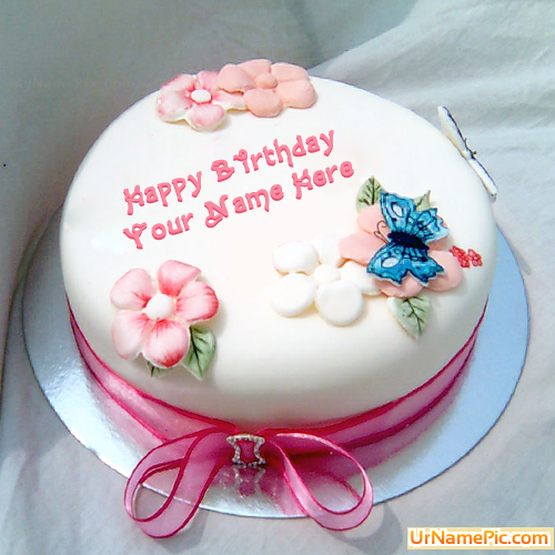 Happy Birthday Cake with Name