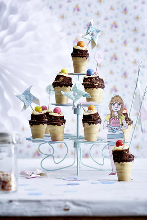 Ice Cream Cone Cupcakes