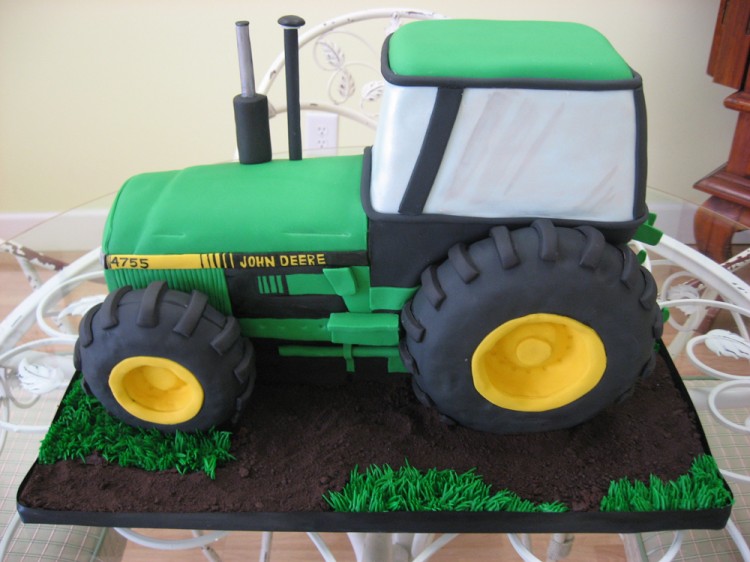 John Deere Tractor Cake