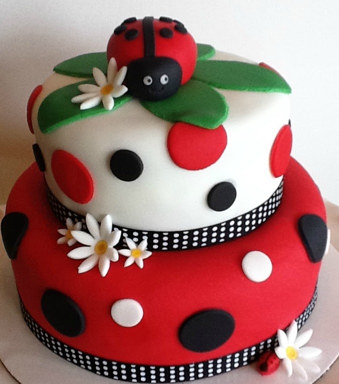 7 Photos of Ladybug 1st Birthday Cakes For Girl Named Eva