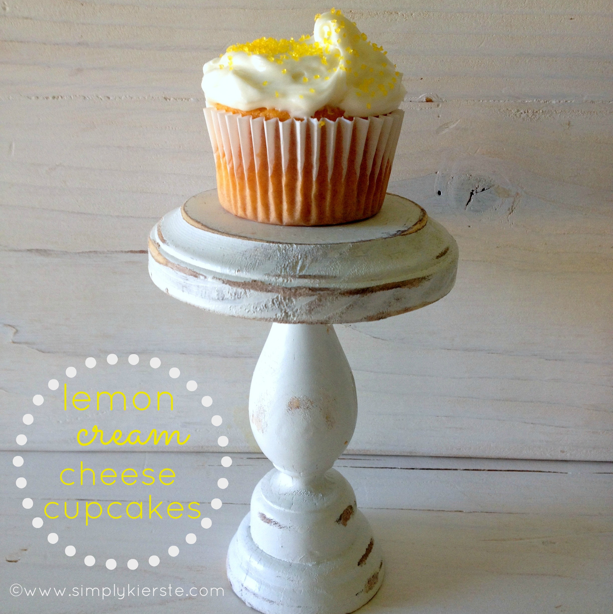 Lemon Cupcakes with Cream Cheese