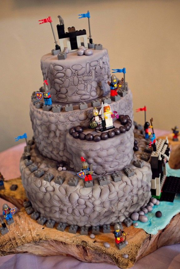 Medieval Castle Wedding Cake