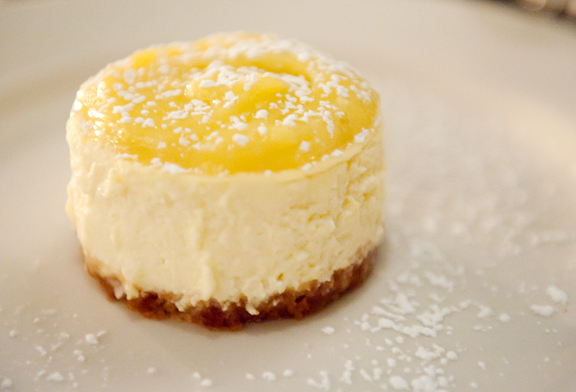 Mini Lemon Cheesecake Recipe