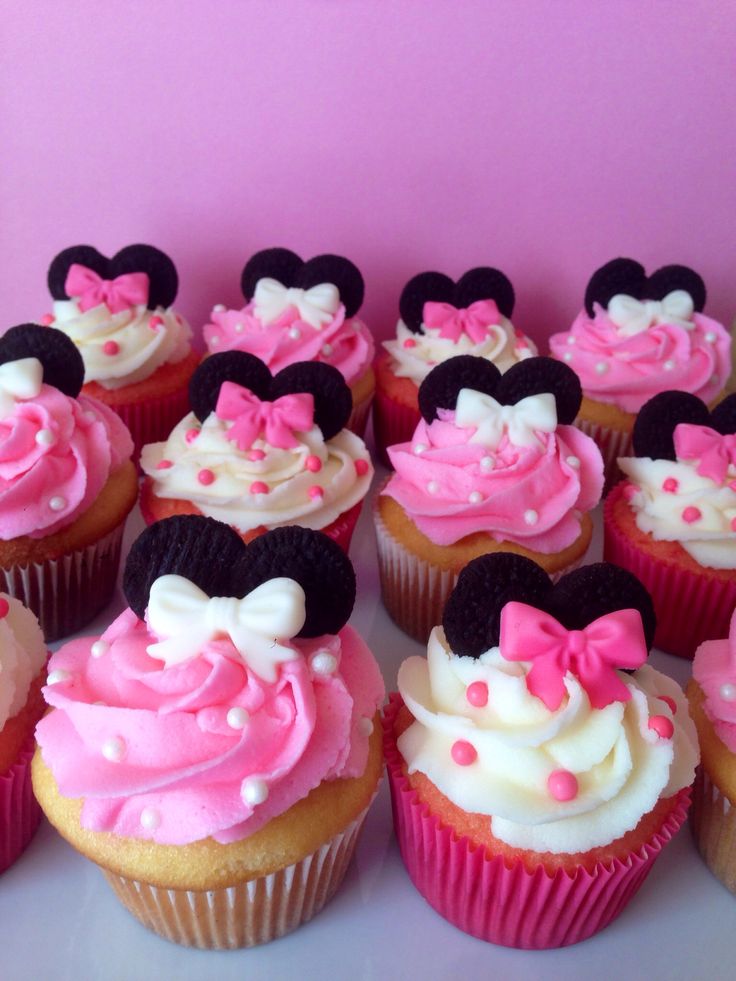 Minnie Mouse Cupcakes