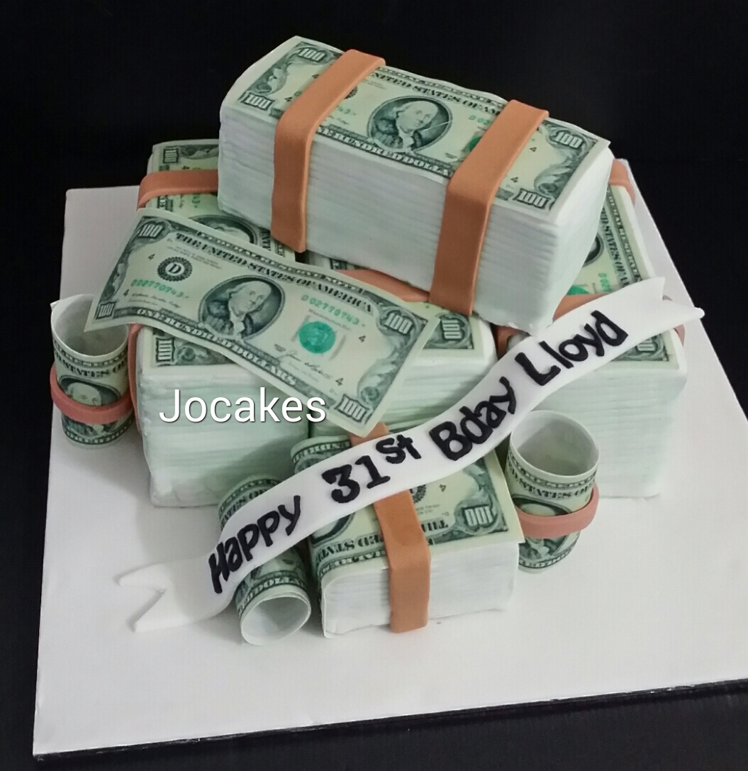 Money Birthday Cake Ideas