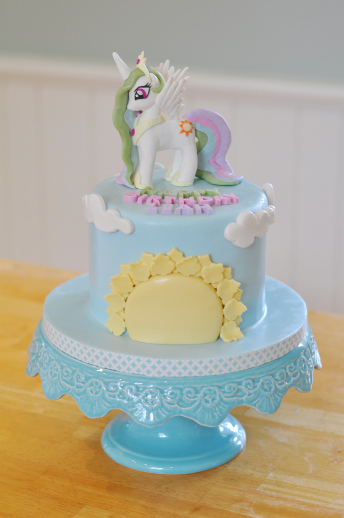 My Little Pony Princess Celestia Birthday Cake