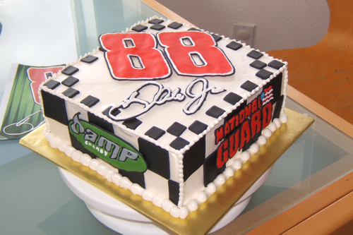 NASCAR Birthday Cake