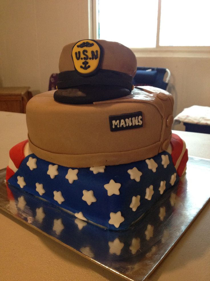 Navy Chief Petty Officer Retirement Cake