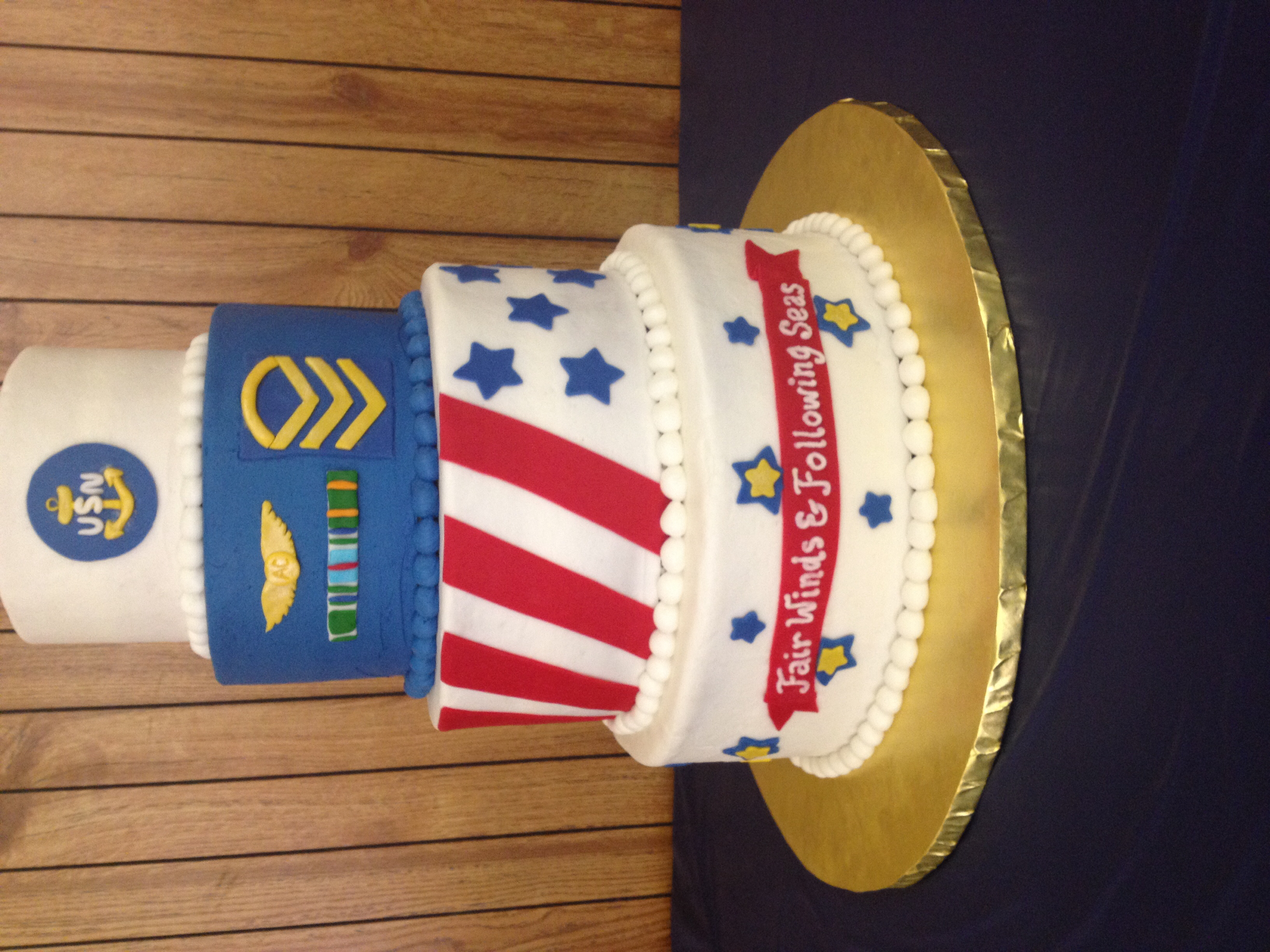 Navy Chief Retirement Cake