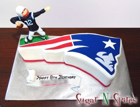 New England Patriots Cake