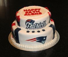 New England Patriots Cake