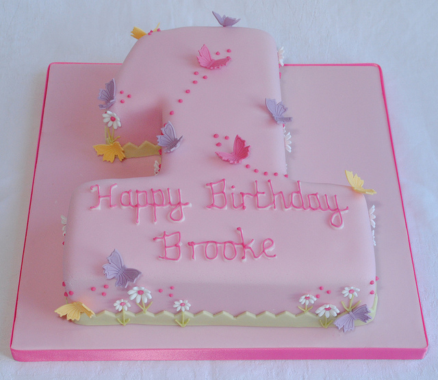 10 Photos of Number Birthday Cakes For Girls