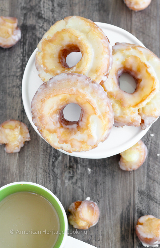 Old-Fashioned Sour Cream Cake Donuts