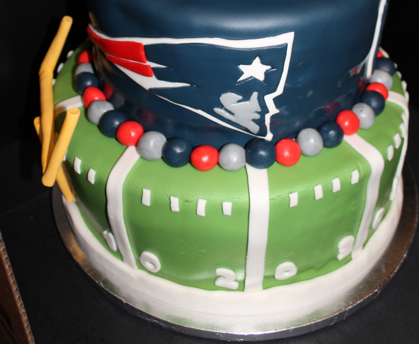 Patriots Birthday Cake