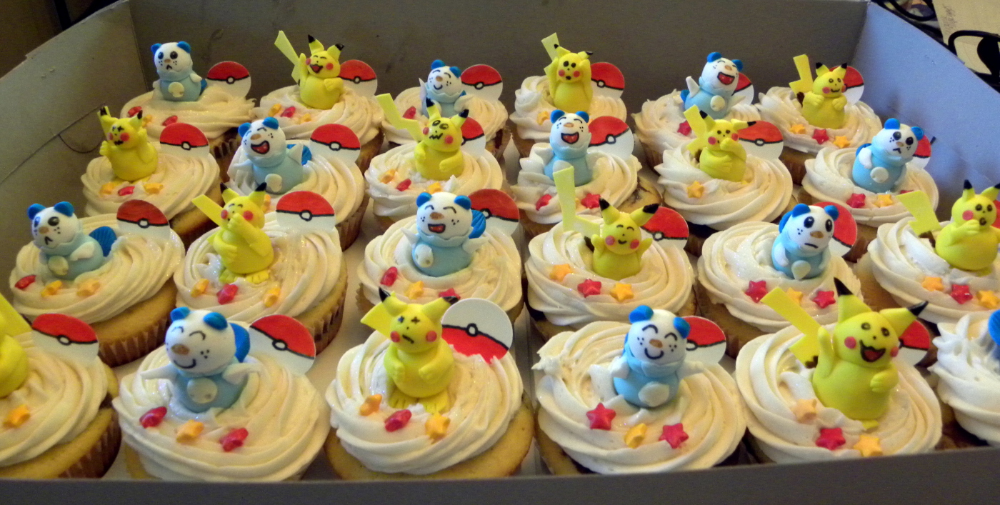 Pokemon Birthday Cake Cupcakes