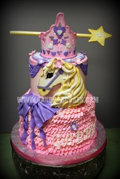 Princess Horse Cake