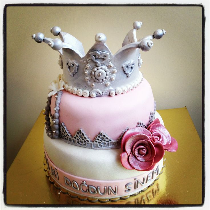 Queen Crown Birthday Cake