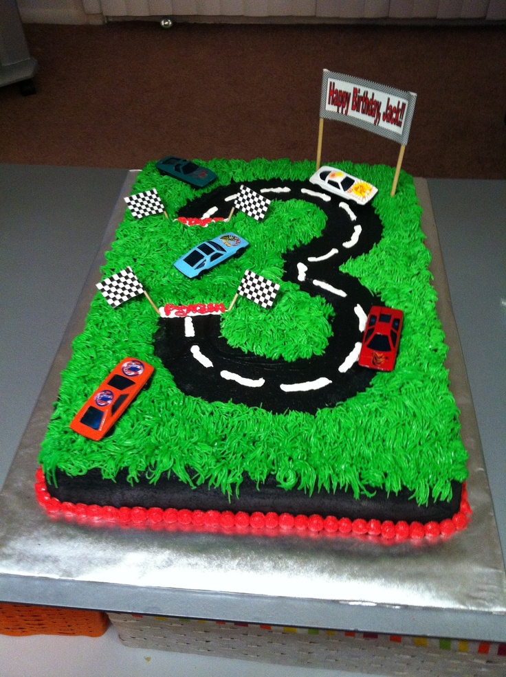 Race Car Cake