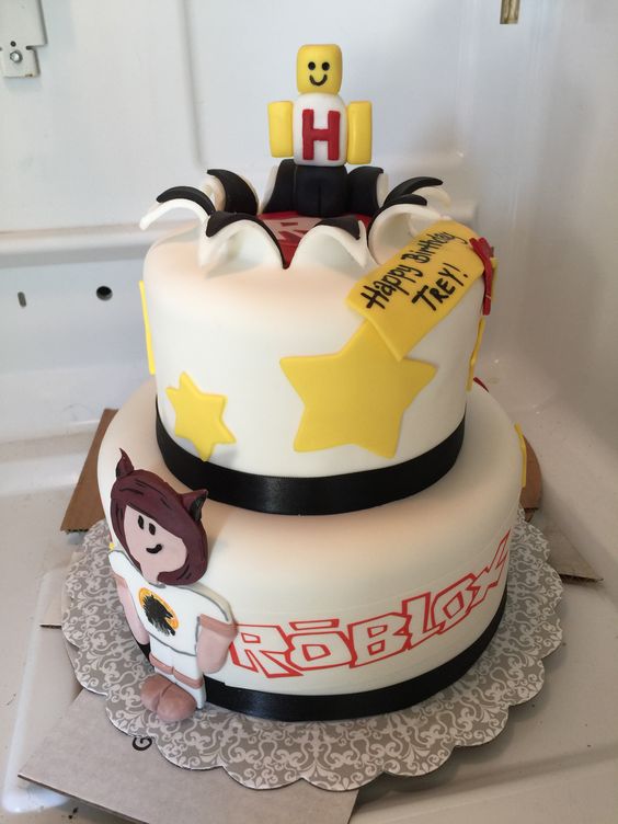 Roblox Birthday Cake